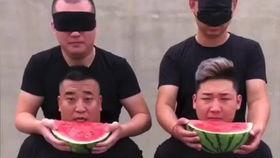 阿昊舅舅吃瓜比赛