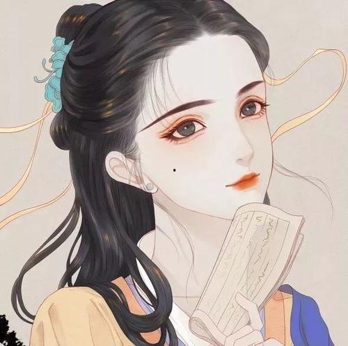 可爱头像吃瓜古风女,吃瓜少女的可爱头像故事